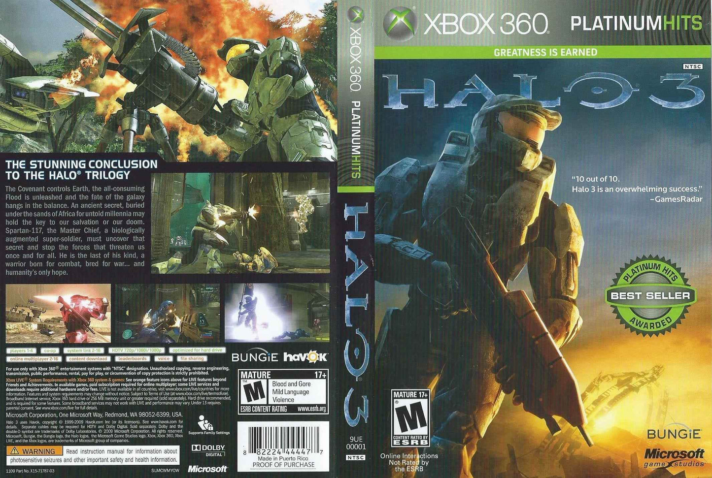 Halo 3 Cover Art - WOI Solutions
