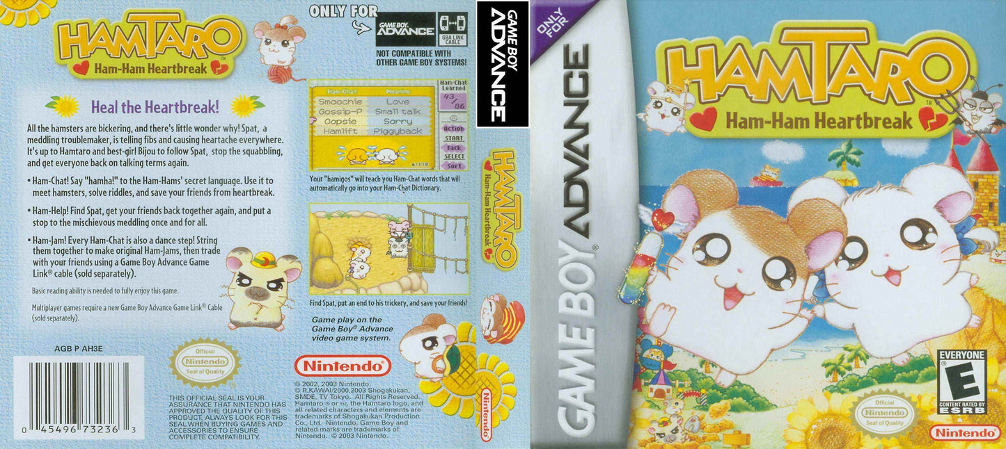 Hamtaro Ham-Ham Heartbreak Cover Art - WOI Solutions