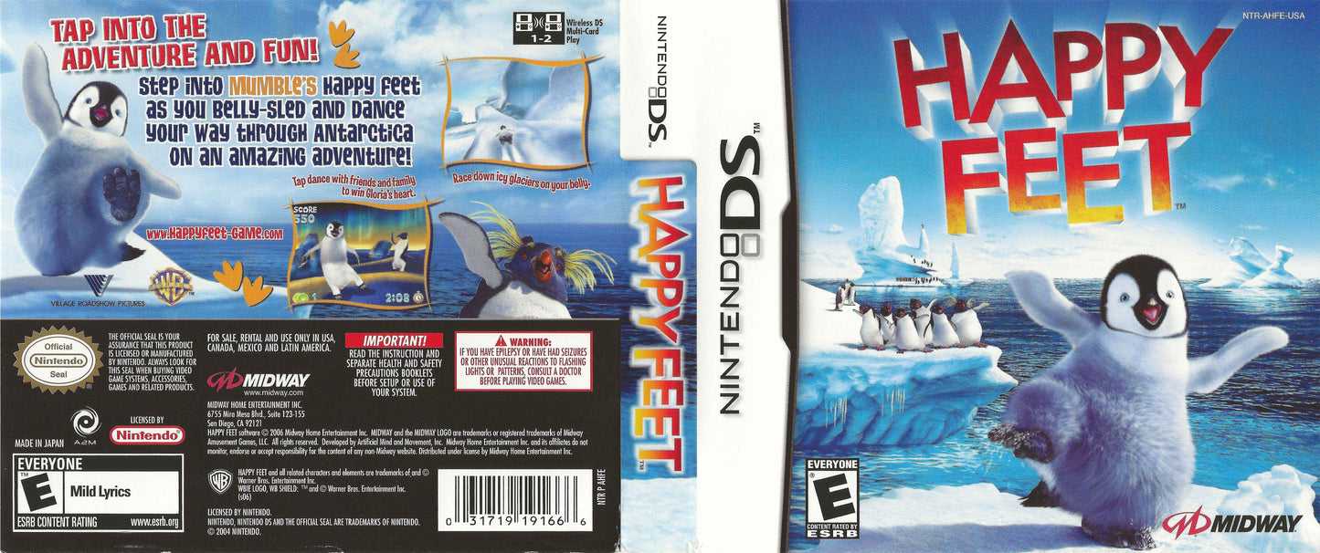 Happy Feet Cover Art - WOI Solutions