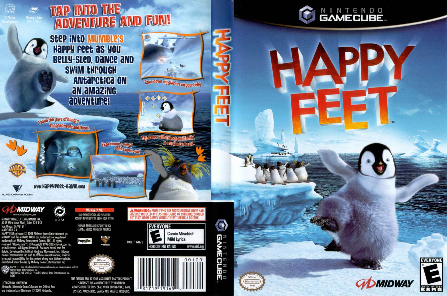 Happy Feet Cover Art - WOI Solutions