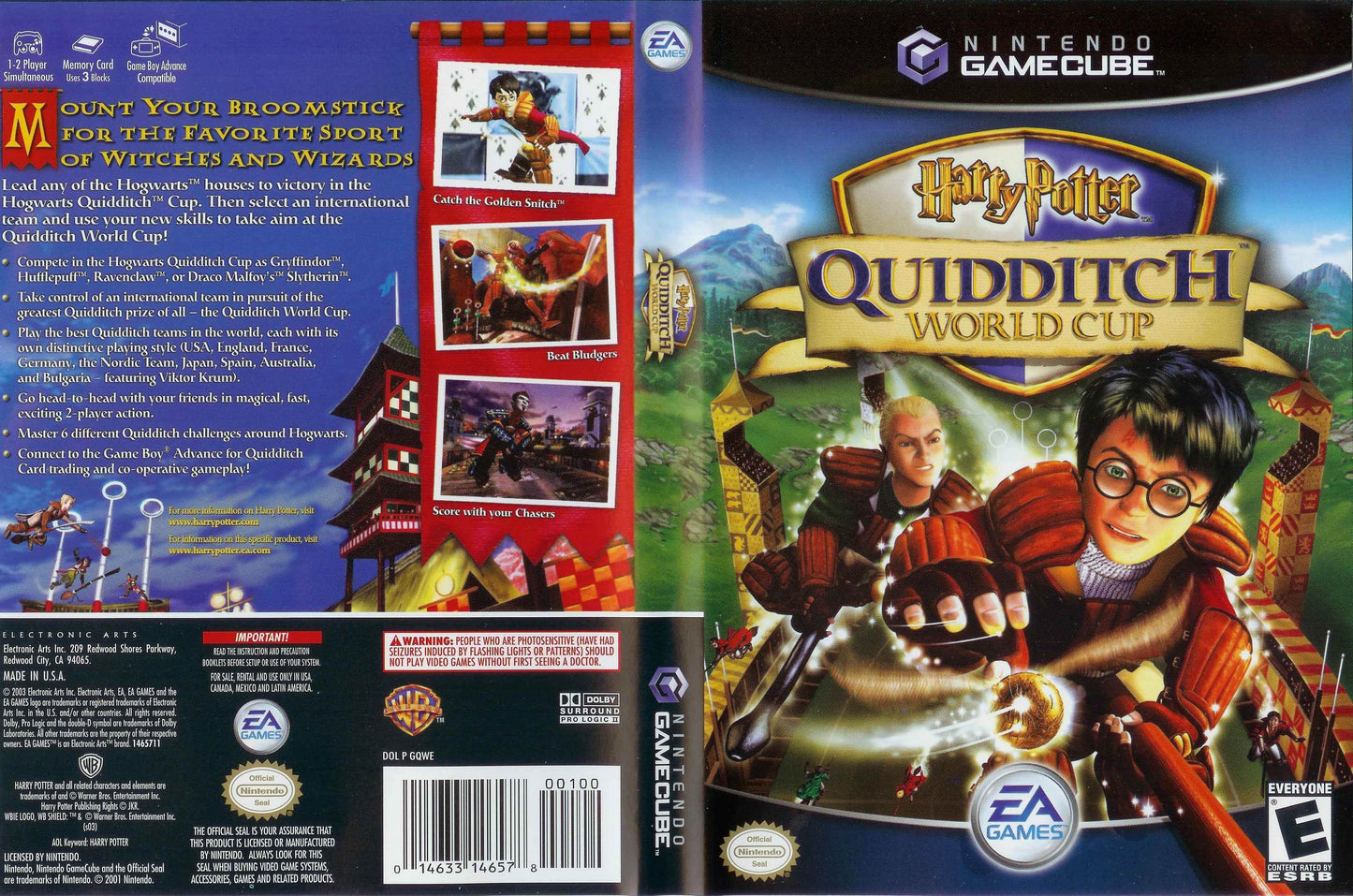 Harry Potter Quidditch World Cup Cover Art - WOI Solutions