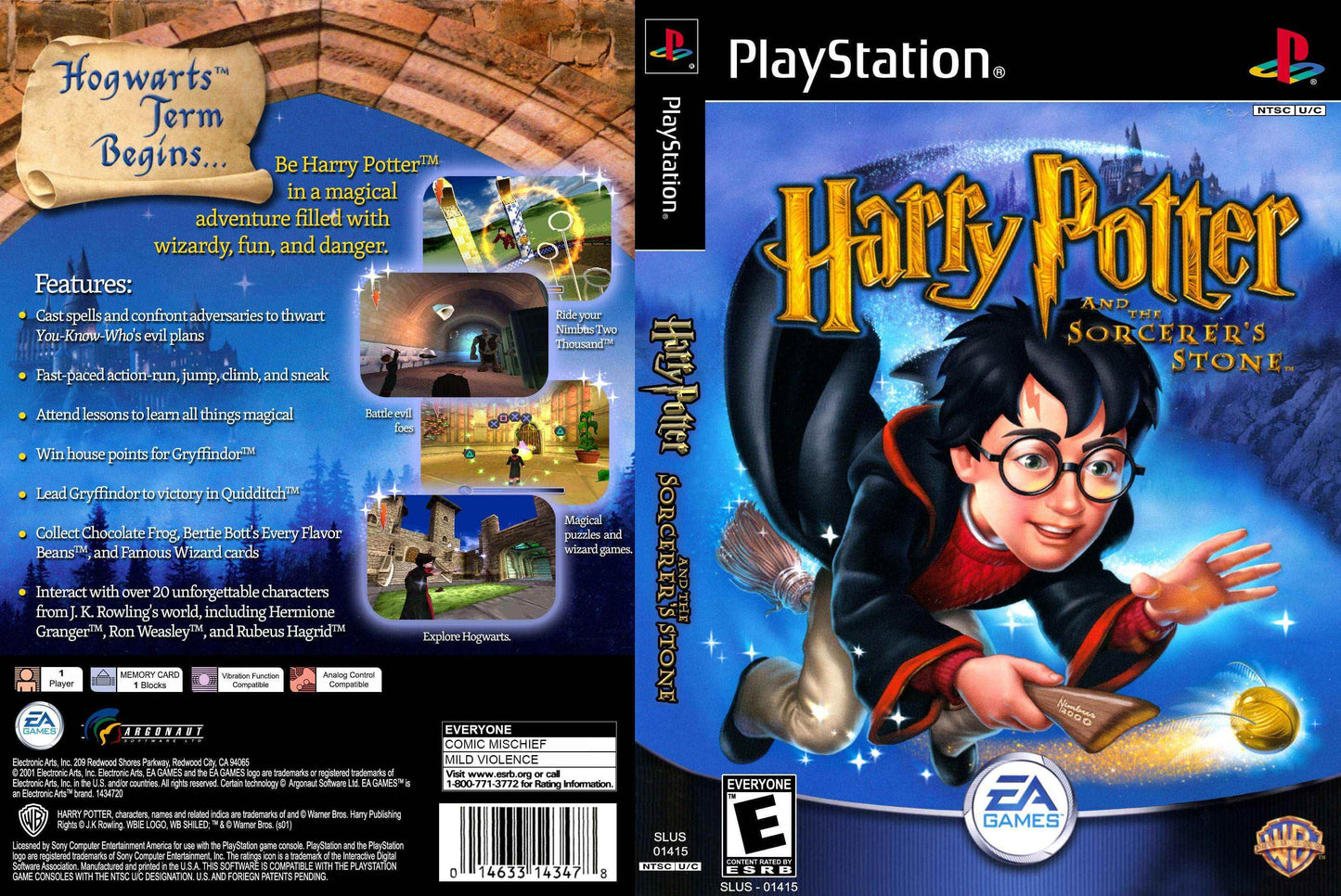 Harry Potter and The Sorcerer's Stone Cover Art - WOI Solutions