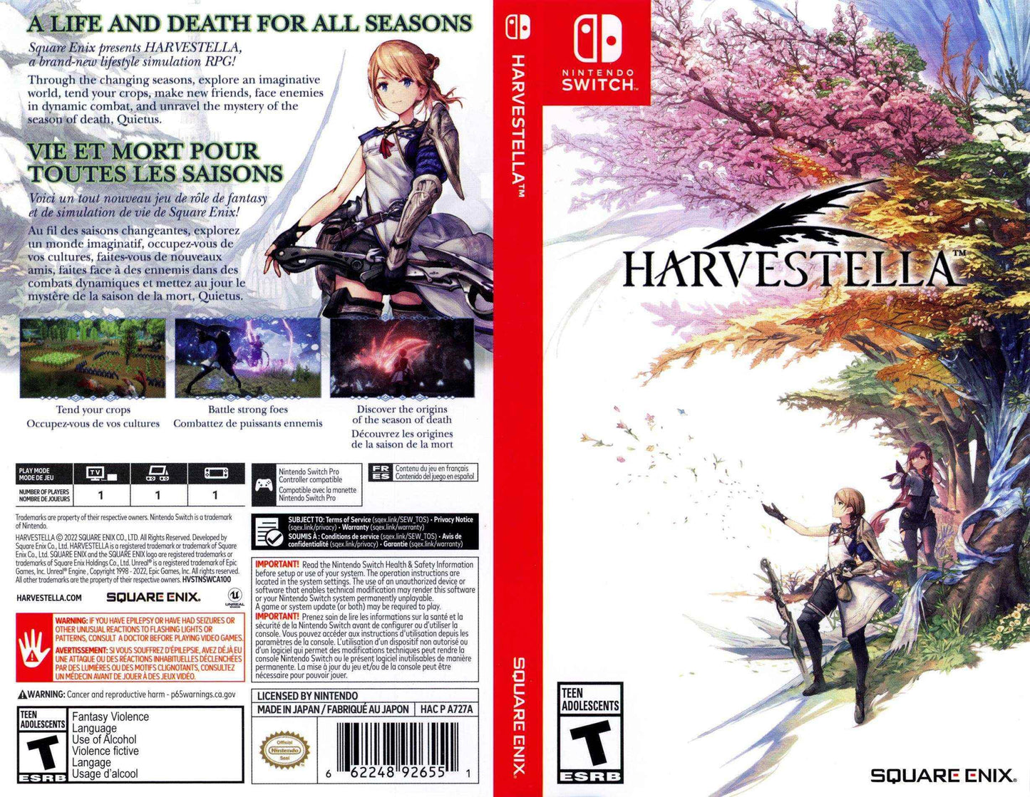 Harvestella Cover Art - WOI Solutions