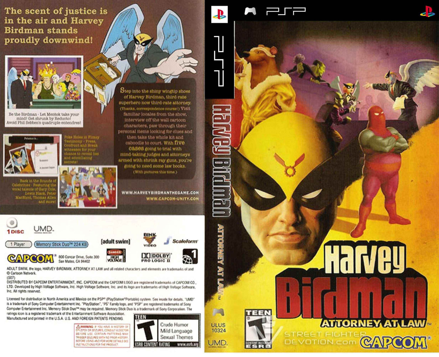 Harvey Birdman Attorney at Law Cover Art - WOI Solutions