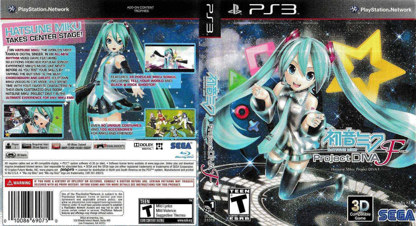 Hatsune Miku Project DIVA F Cover Art - WOI Solutions