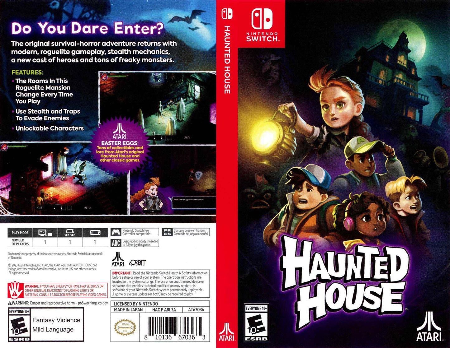 Haunted House Cover Art - WOI Solutions