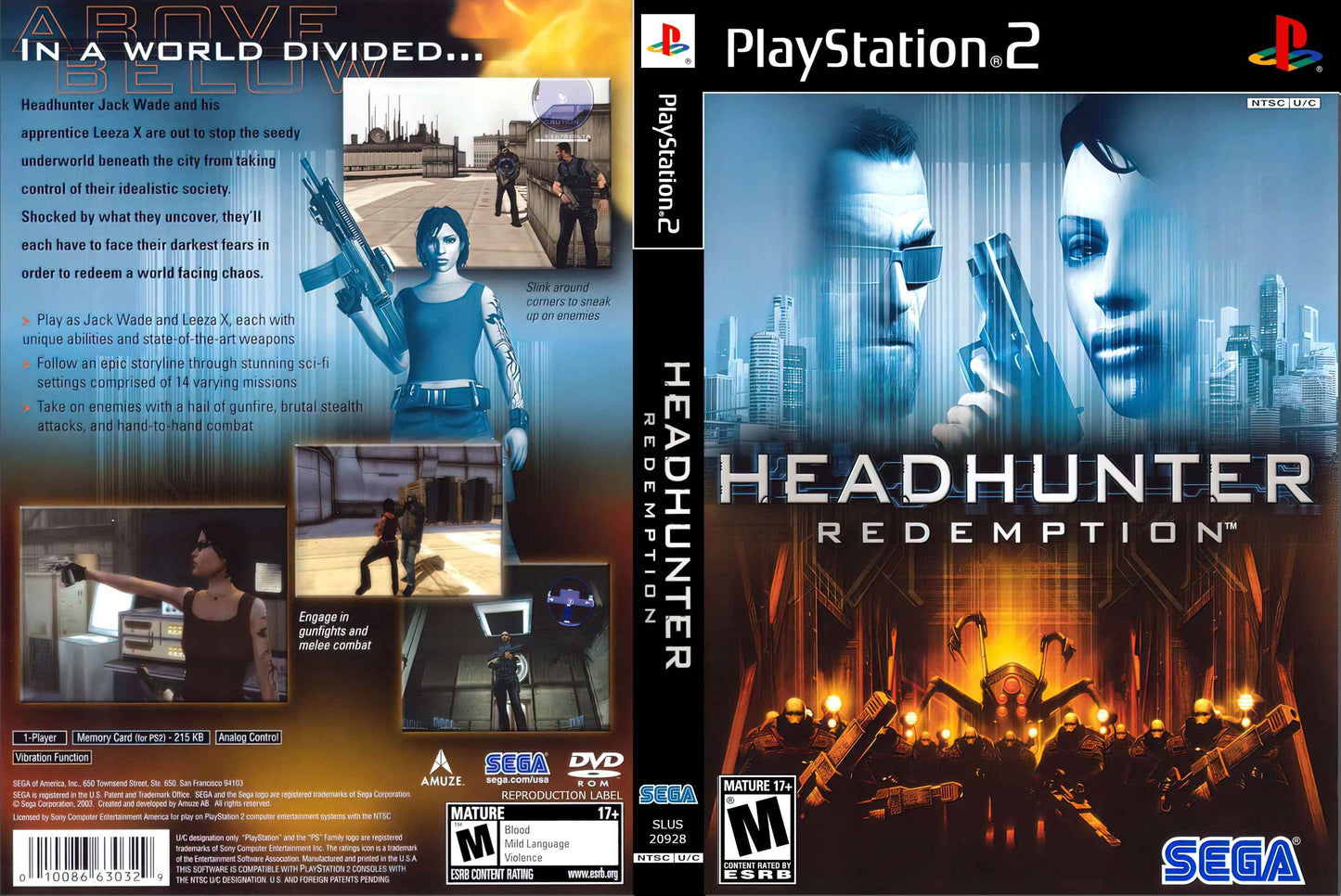 Headhunter Redemption Cover Art - WOI Solutions