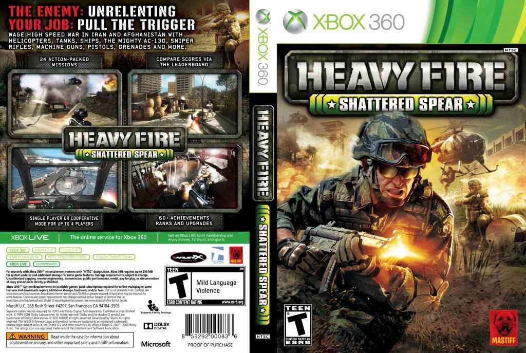 Heavy Fire Shattered Spear Cover Art - WOI Solutions