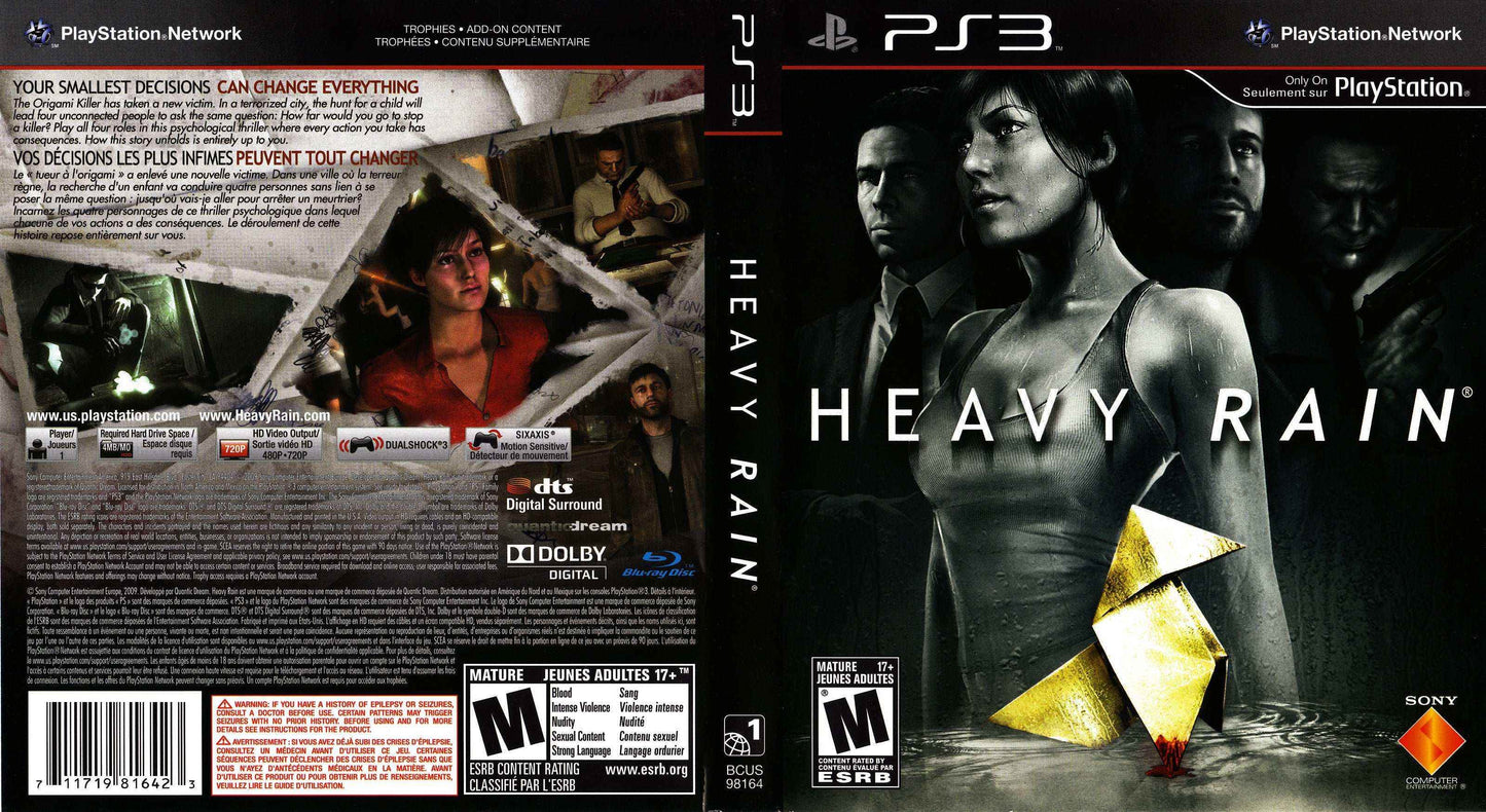 Heavy Rain Cover Art - WOI Solutions