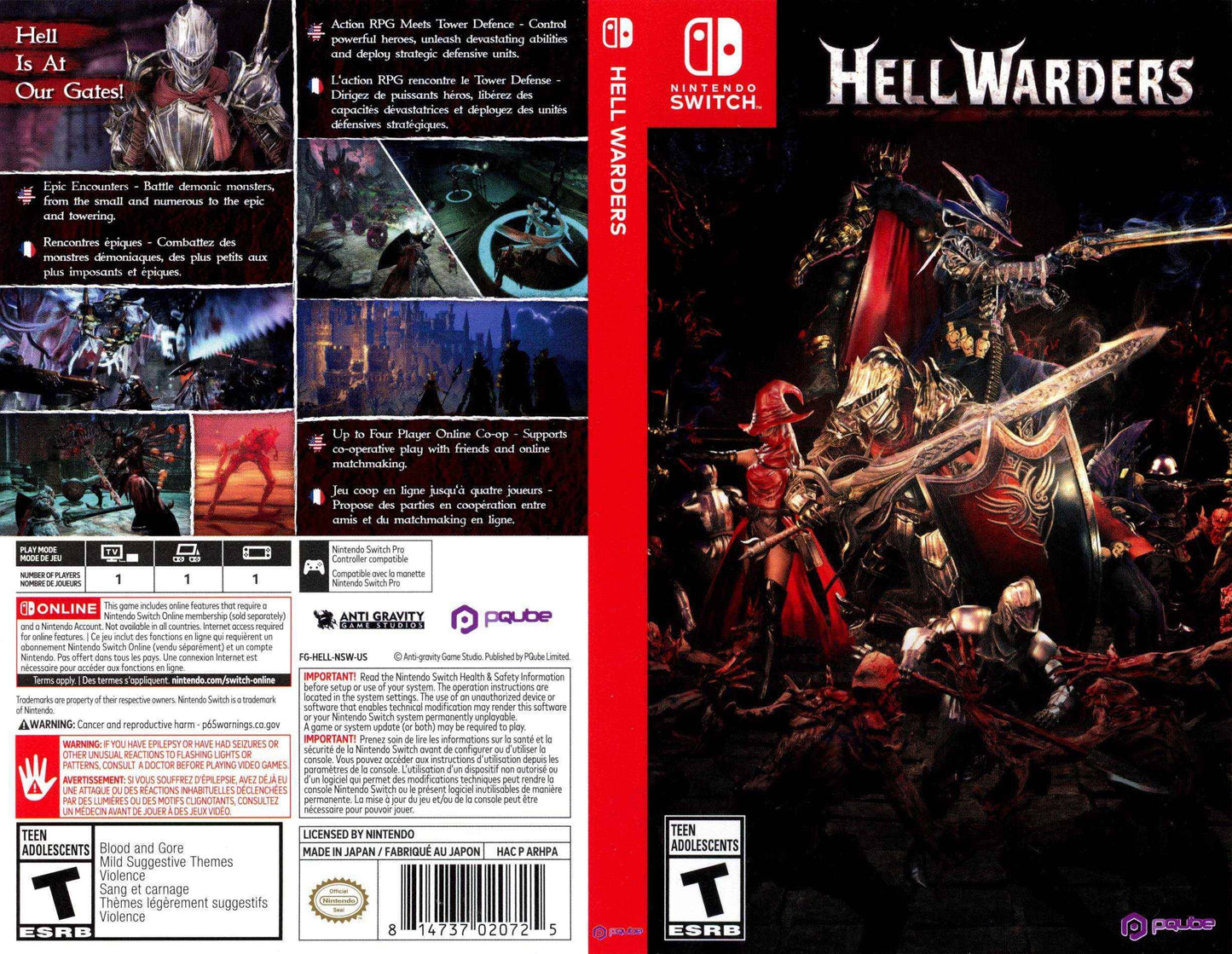 Hell Warders Cover Art - WOI Solutions
