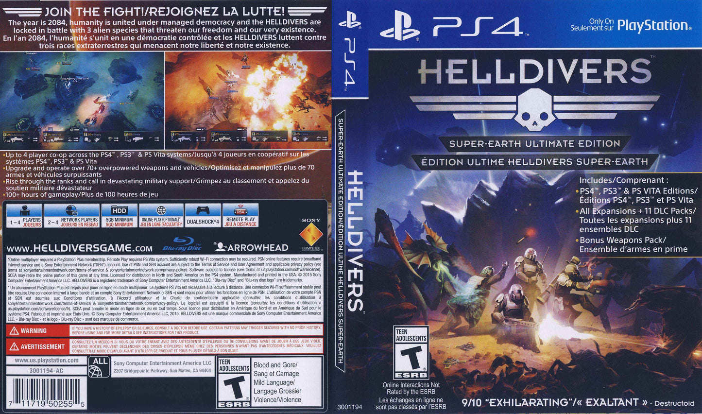Helldivers Cover Art - WOI Solutions