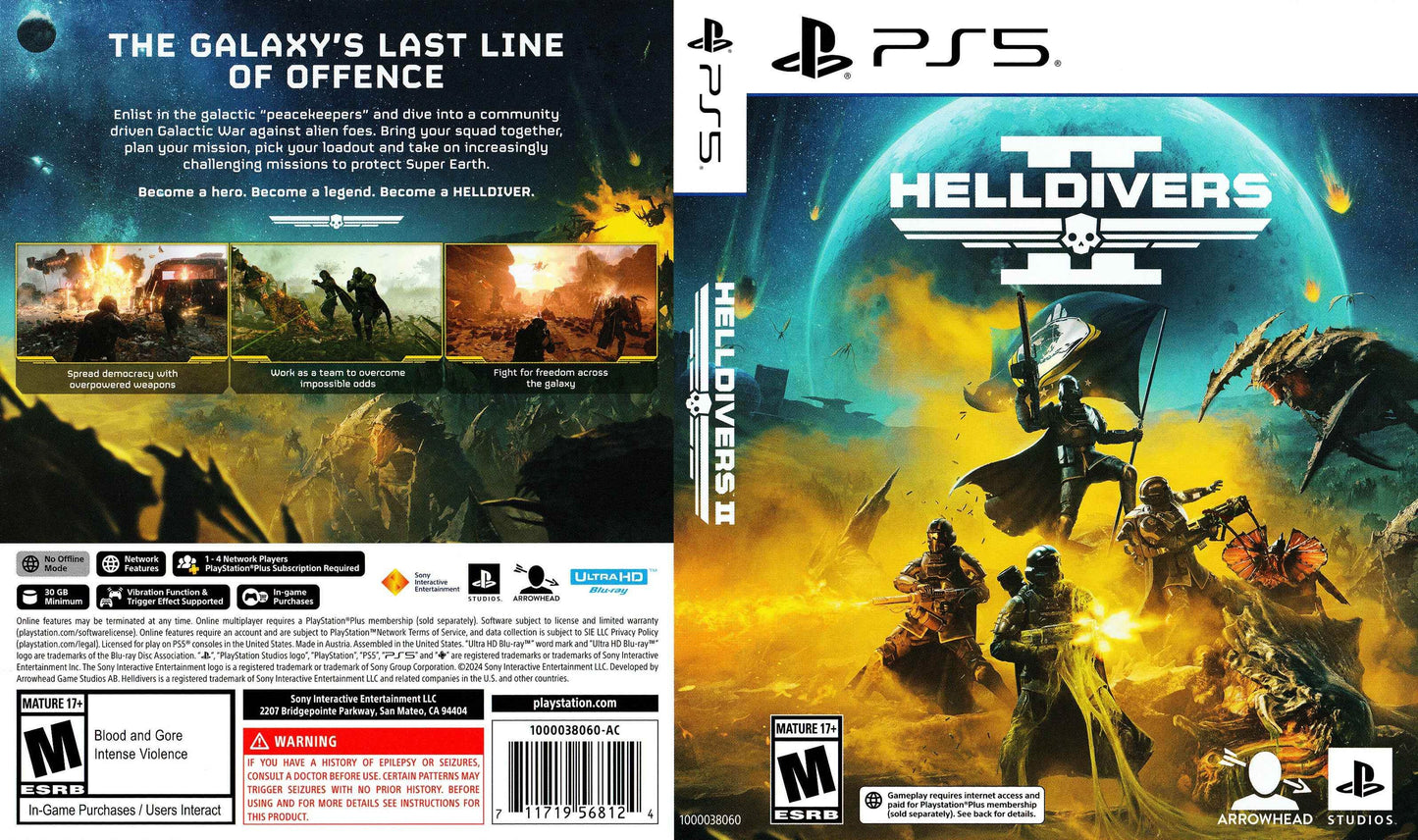 Helldivers II Cover Art - WOI Solutions