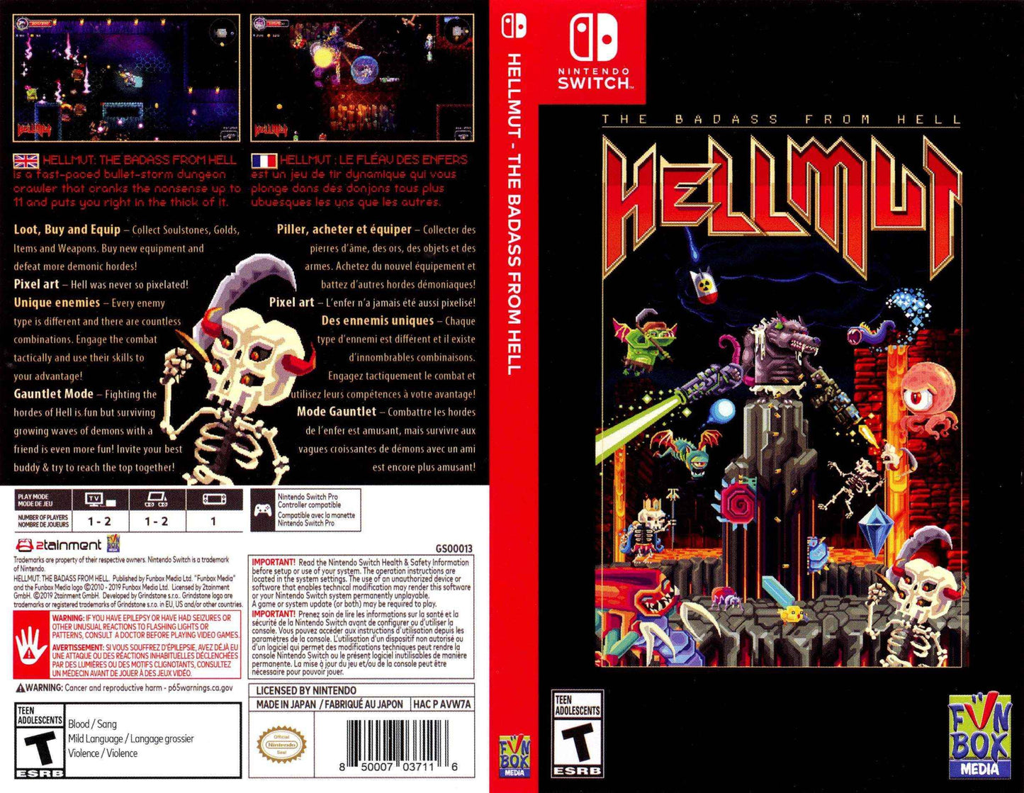 Hellmut The Badass from Hell Cover Art - WOI Solutions