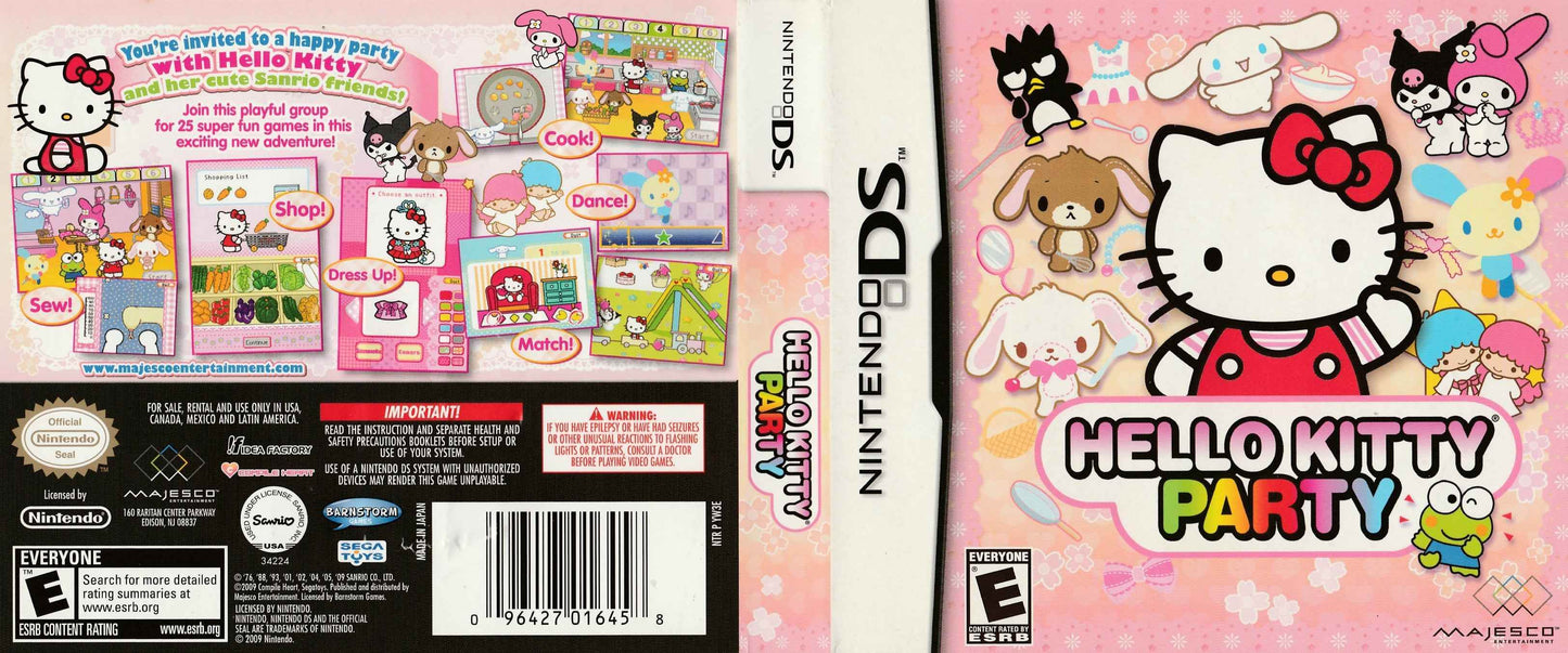 Hello Kitty Party Cover Art - WOI Solutions