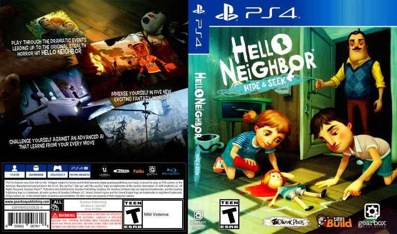 Hello Neighbor Hide & Seek Cover Art - WOI Solutions
