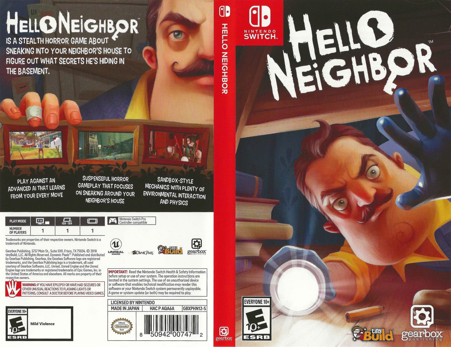 Hello Neighbor Cover Art - WOI Solutions