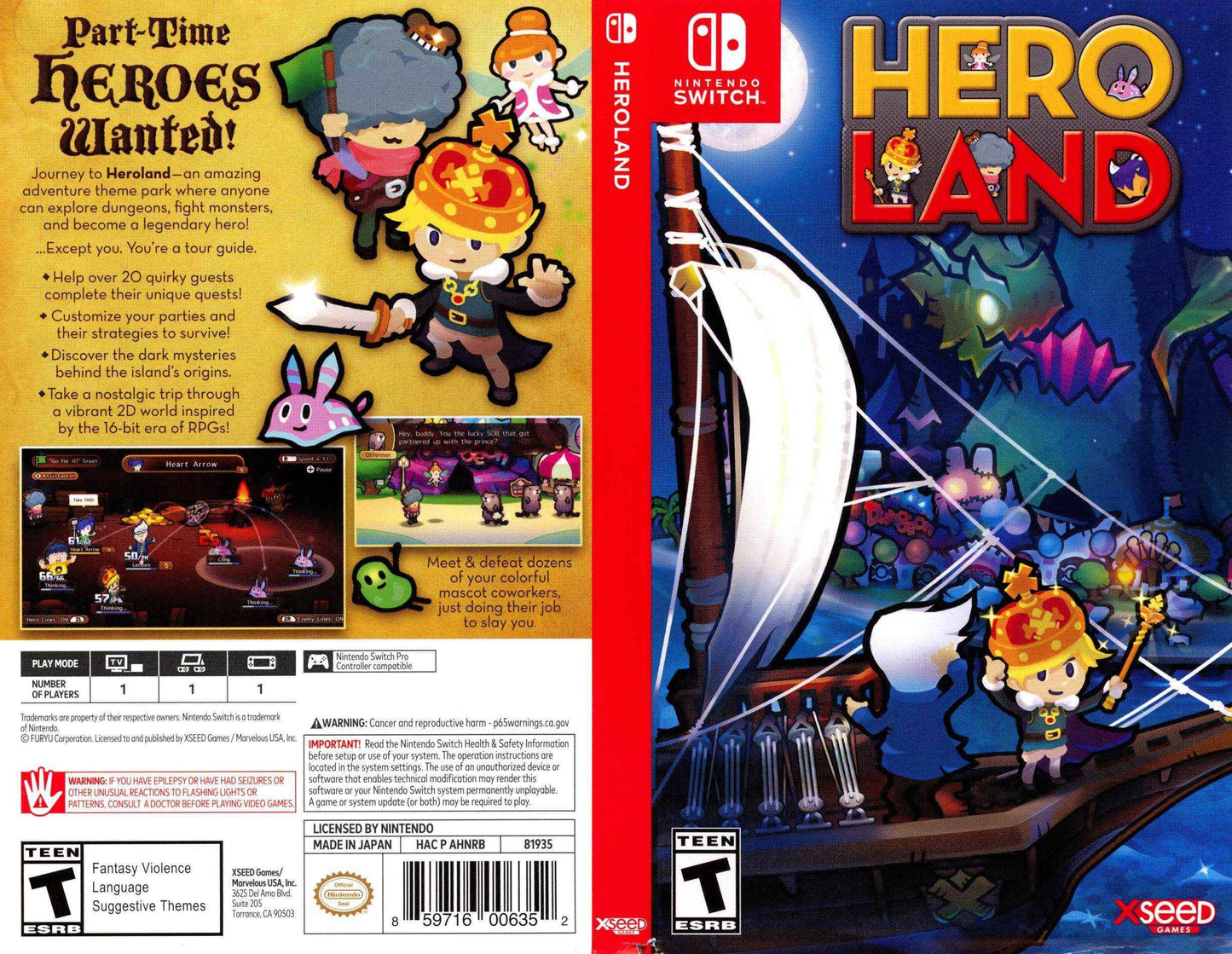Heroland Cover Art - WOI Solutions