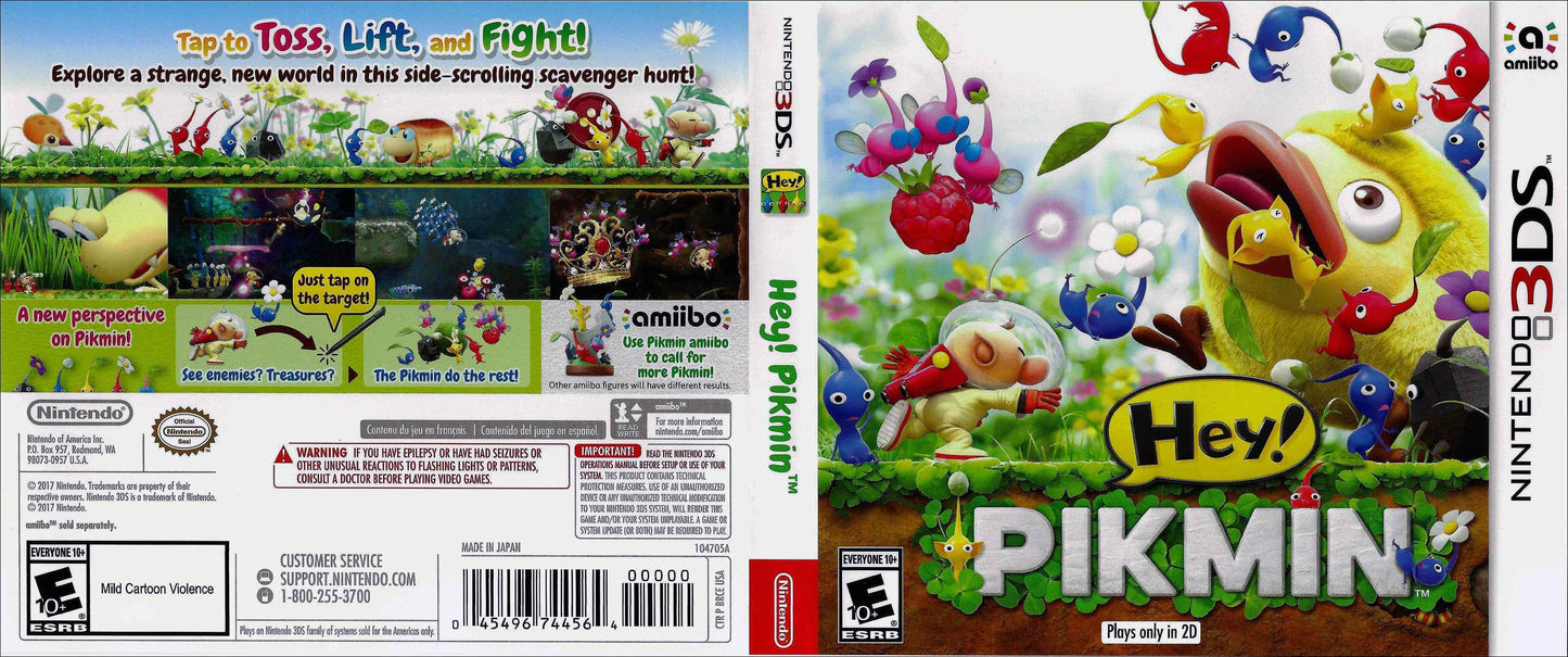 Hey! Pikmin Cover Art - WOI Solutions