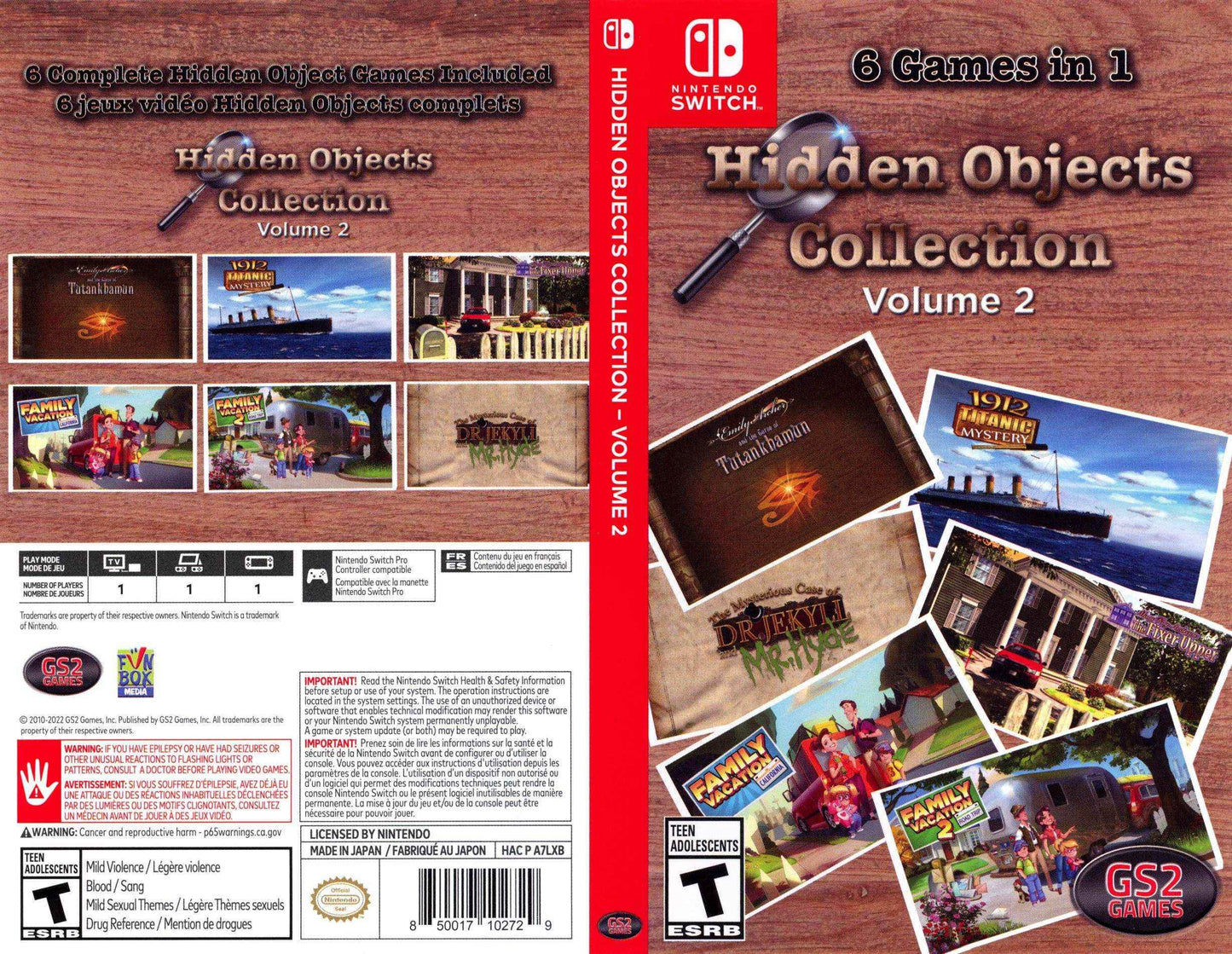 Hidden Objects Collection Volume 2 Cover Art - WOI Solutions