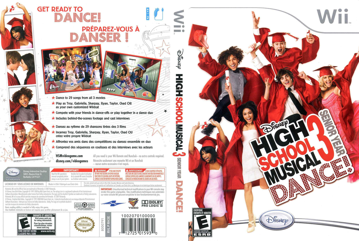 High School Musical 3 Senior Year Dance! Cover Art - WOI Solutions
