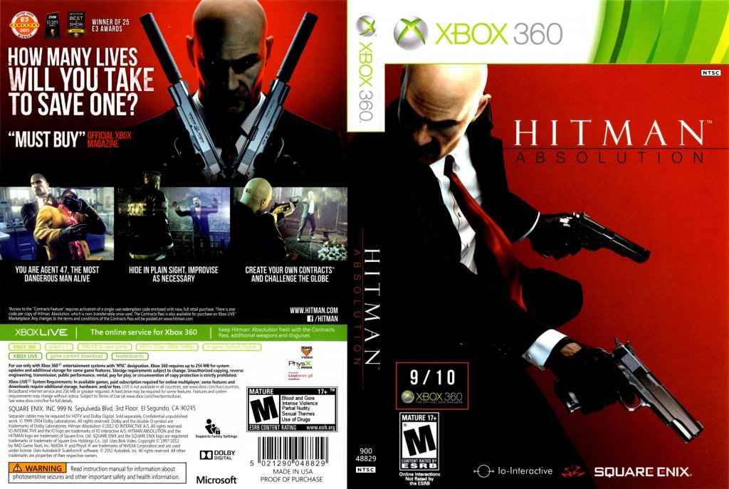 Hitman Absolution Cover Art - WOI Solutions