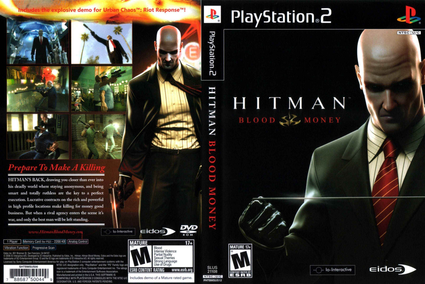 Hitman Blood Money Cover Art - WOI Solutions