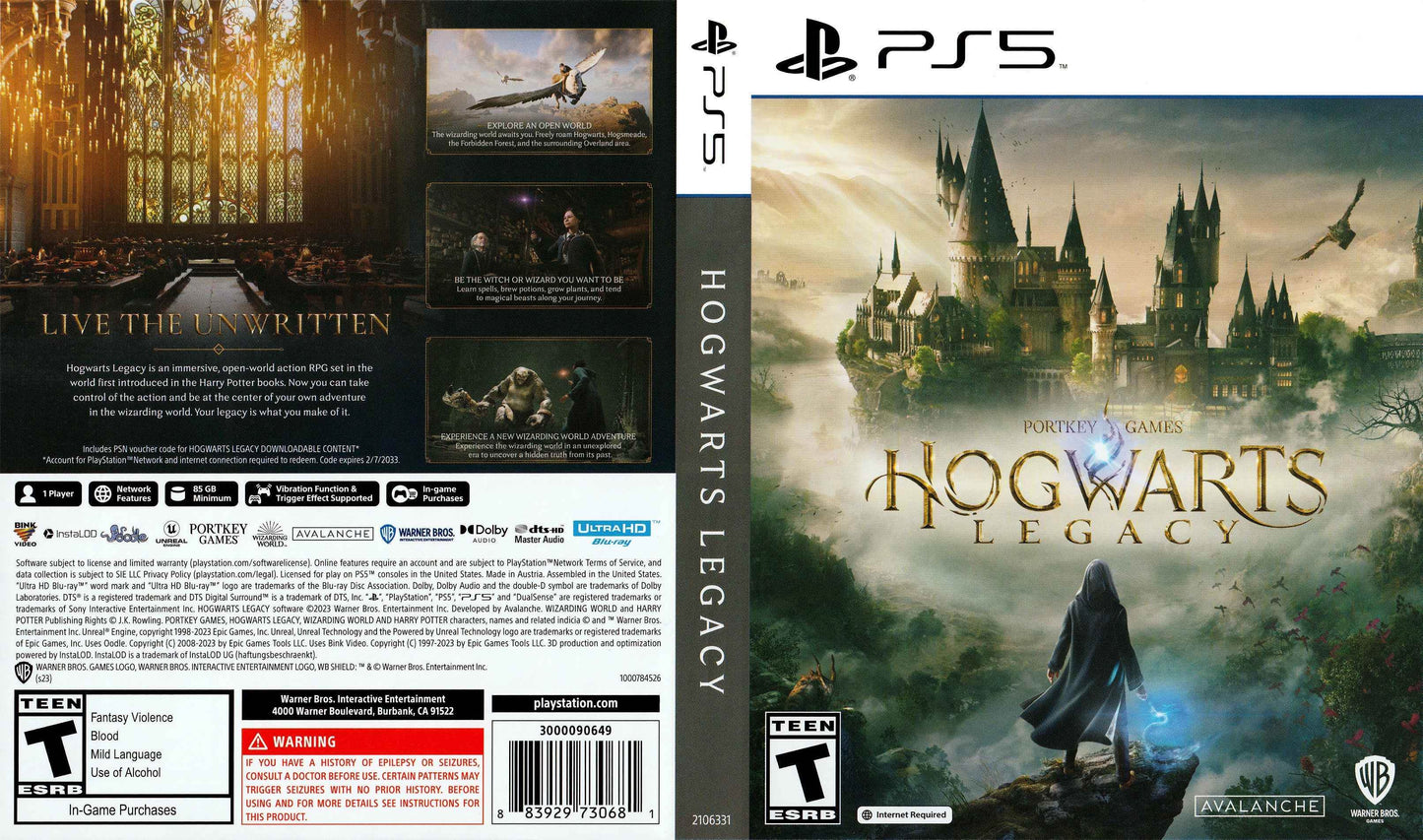 Hogwarts Legacy Cover Art - WOI Solutions