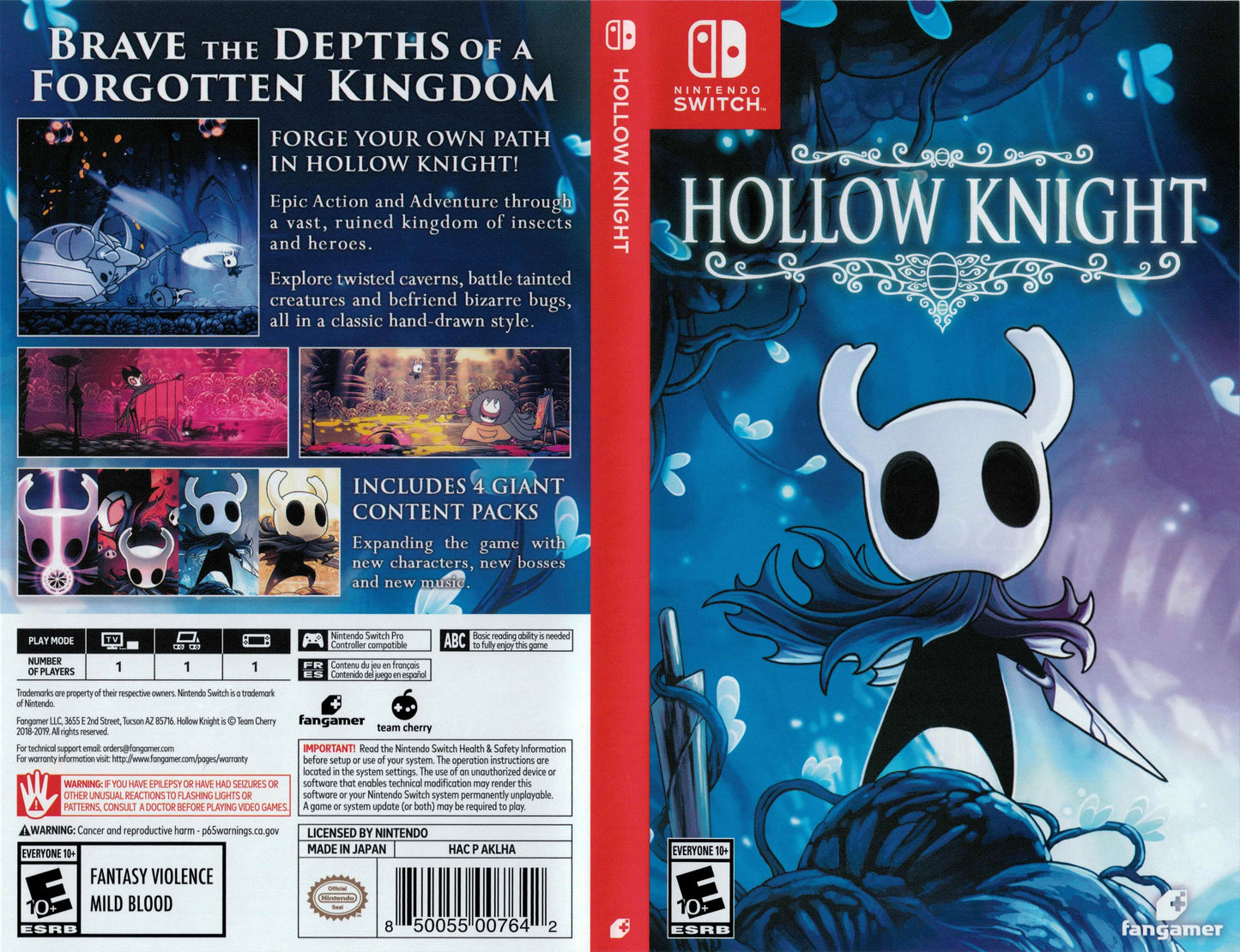 Hollow Knight Cover Art - WOI Solutions
