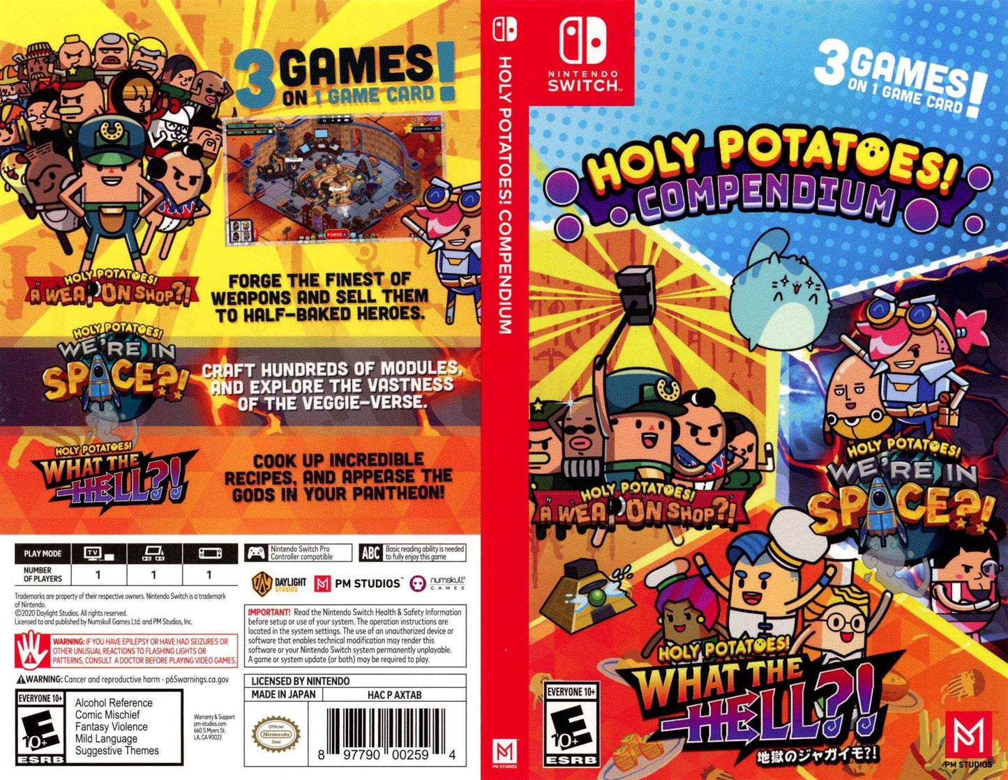 Holy Potatoes! Compendum Cover Art - WOI Solutions