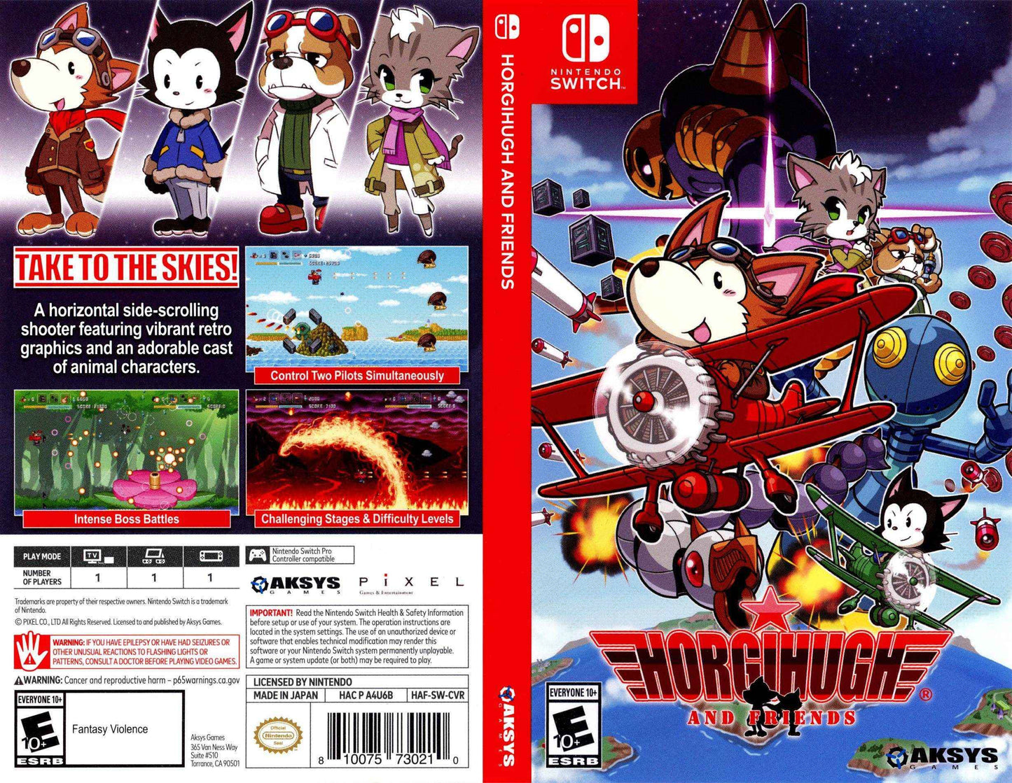 Horgihugh and Friends Cover Art - WOI Solutions