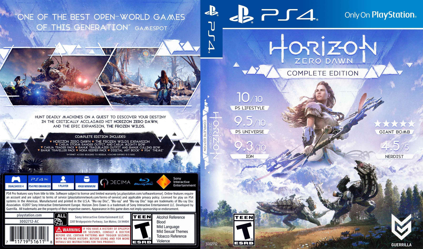 Horizon Zero Dawn Cover Art - WOI Solutions