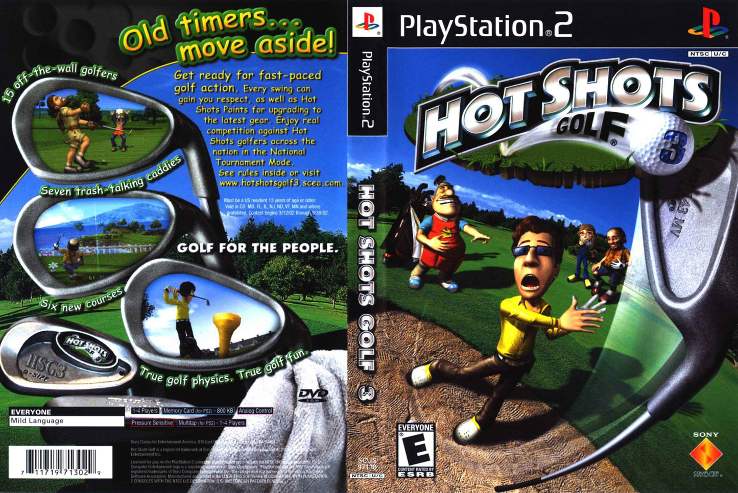 Hot Shots Golf 3 Cover Art - WOI Solutions