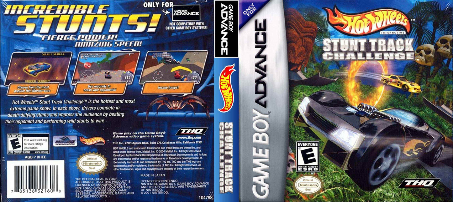 Hot Wheels Stunt Track Challenge Cover Art - WOI Solutions