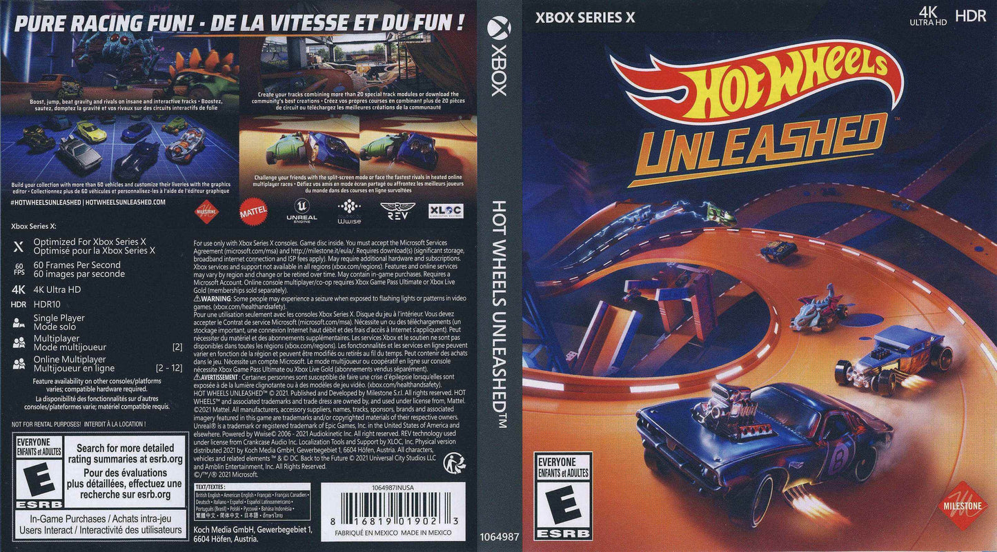 Hot Wheels Unleashed Cover Art - WOI Solutions