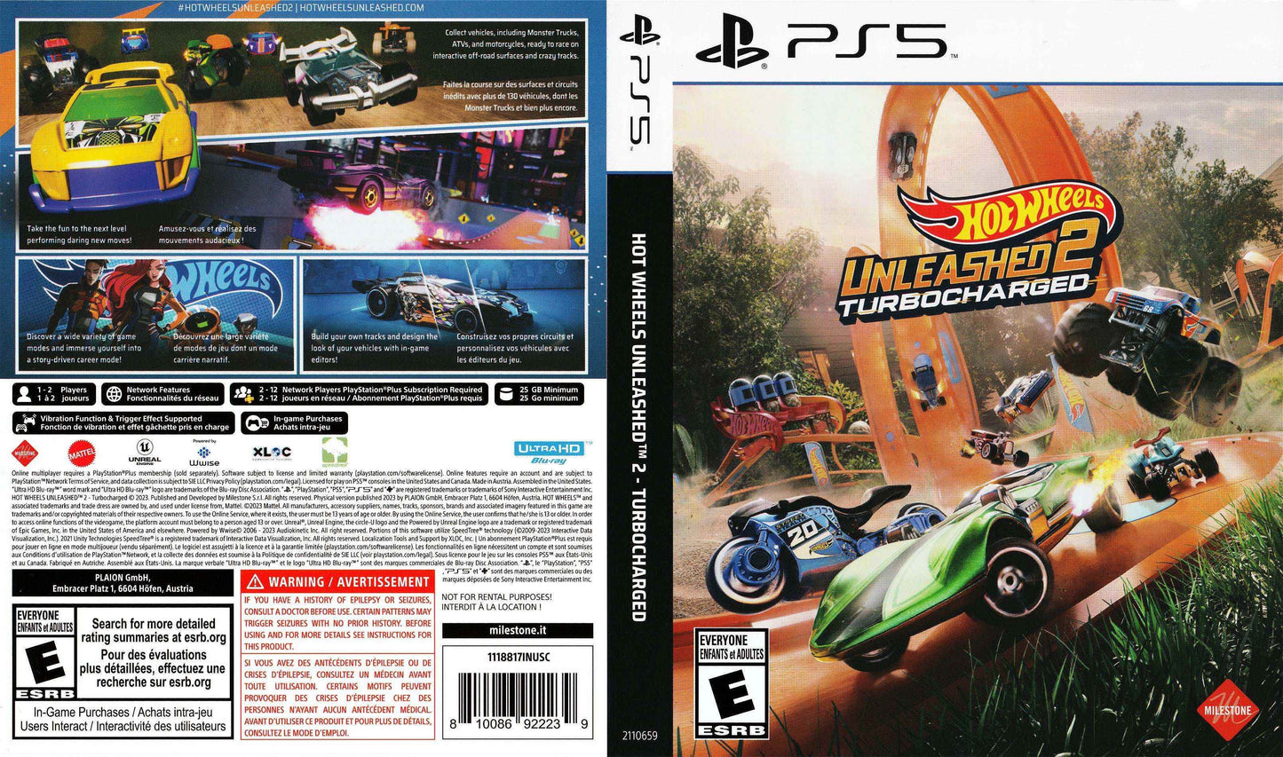 Hot Wheels Unleashed 2 Turbocharged Cover Art - WOI Solutions