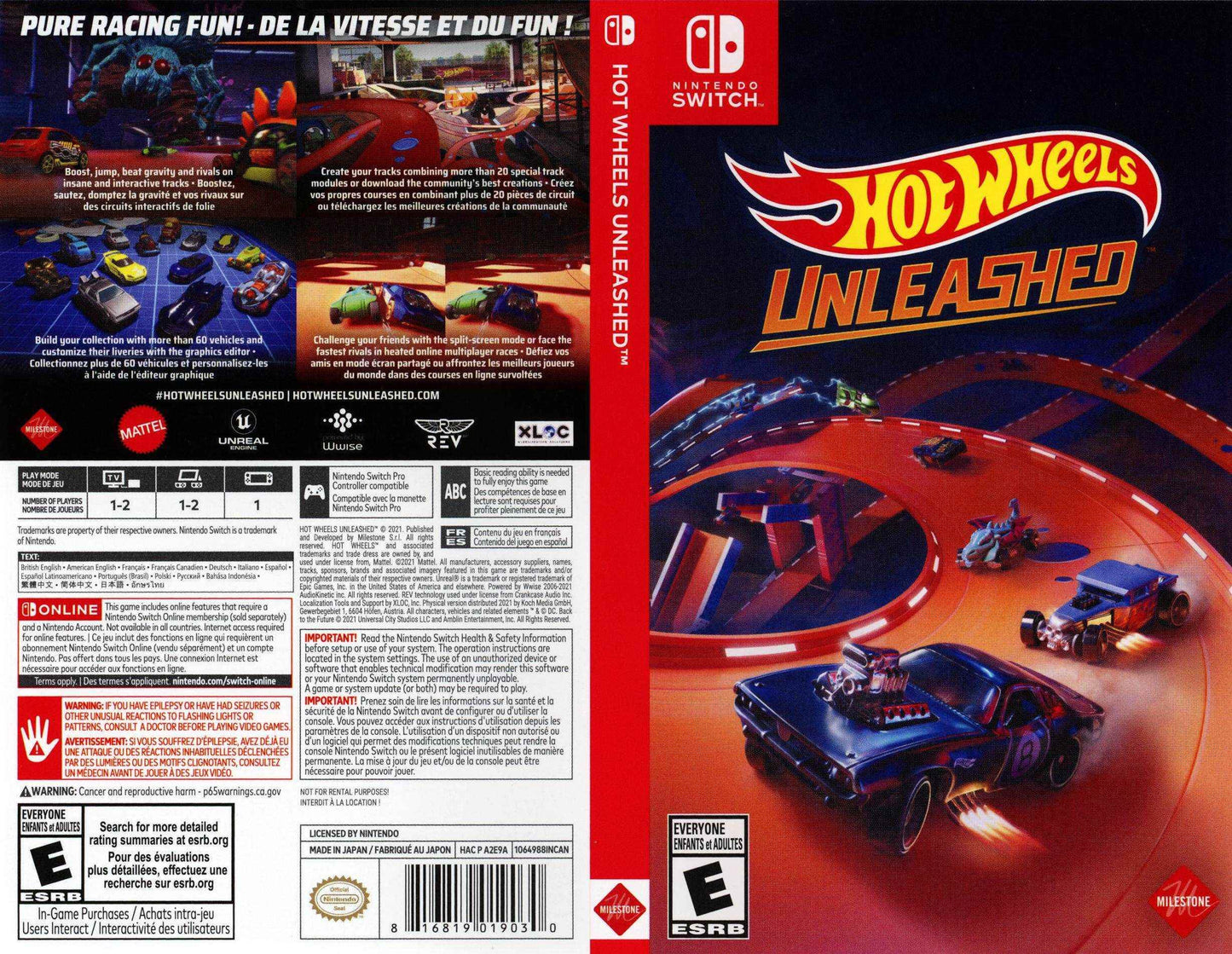Hot Wheels Unleashed Cover Art - WOI Solutions
