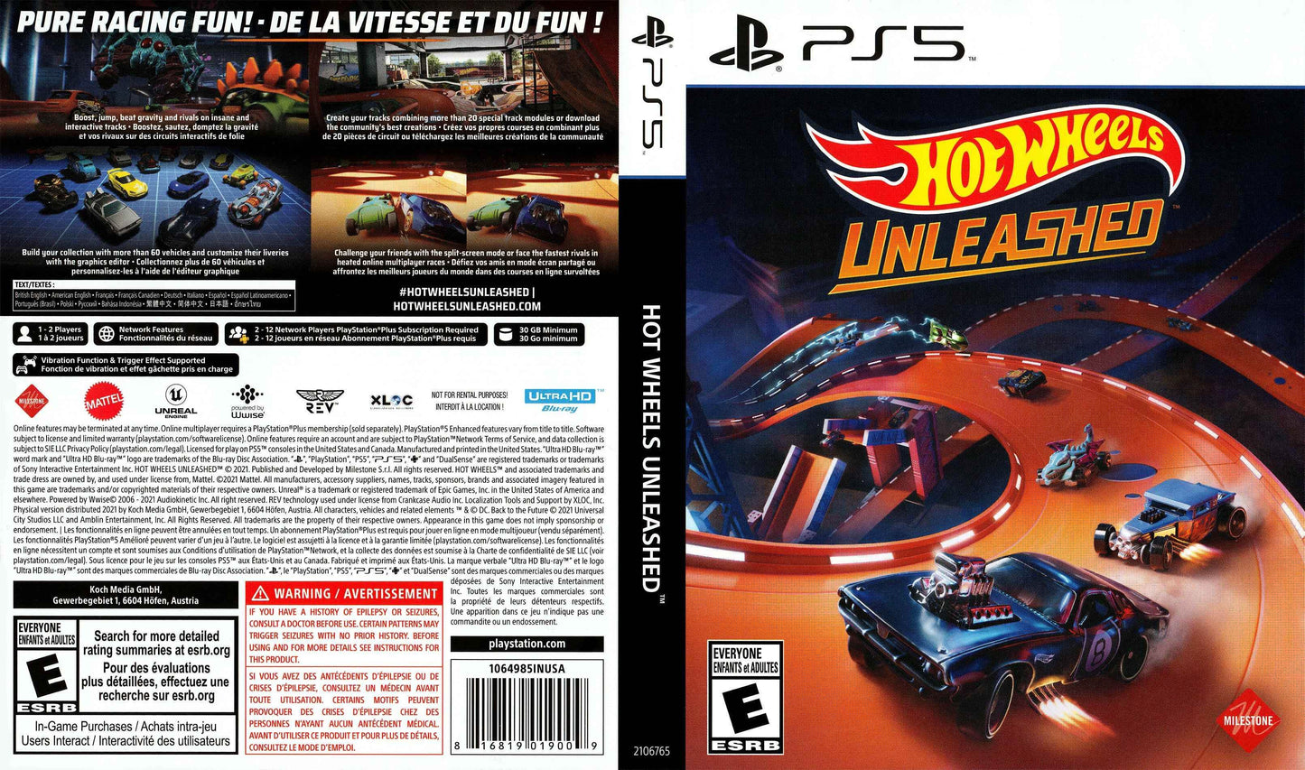 Hot Wheels Unleashed Cover Art - WOI Solutions