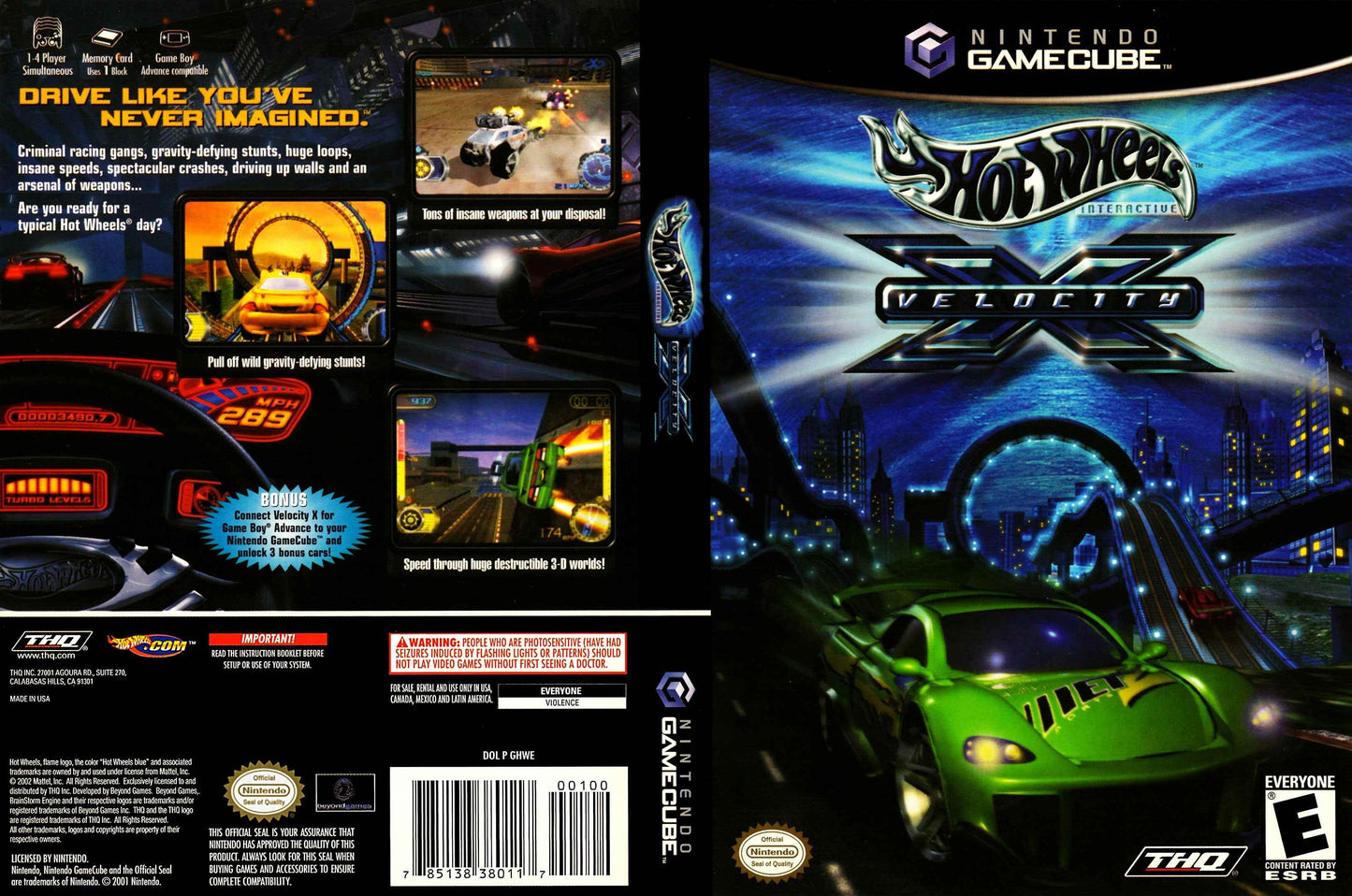 Hot Wheels Velocity X Cover Art - WOI Solutions