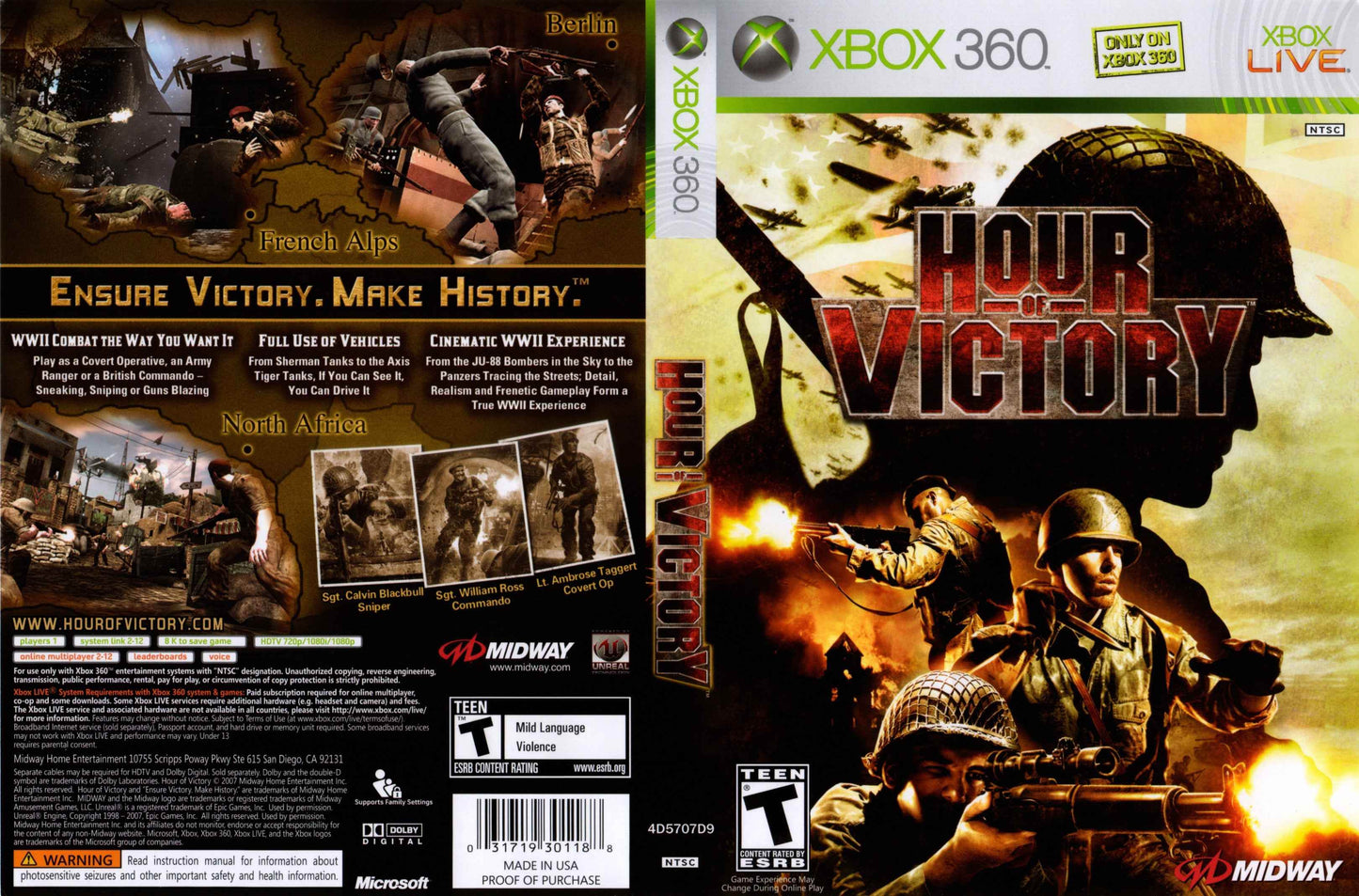 Hour of Victory Cover Art - WOI Solutions