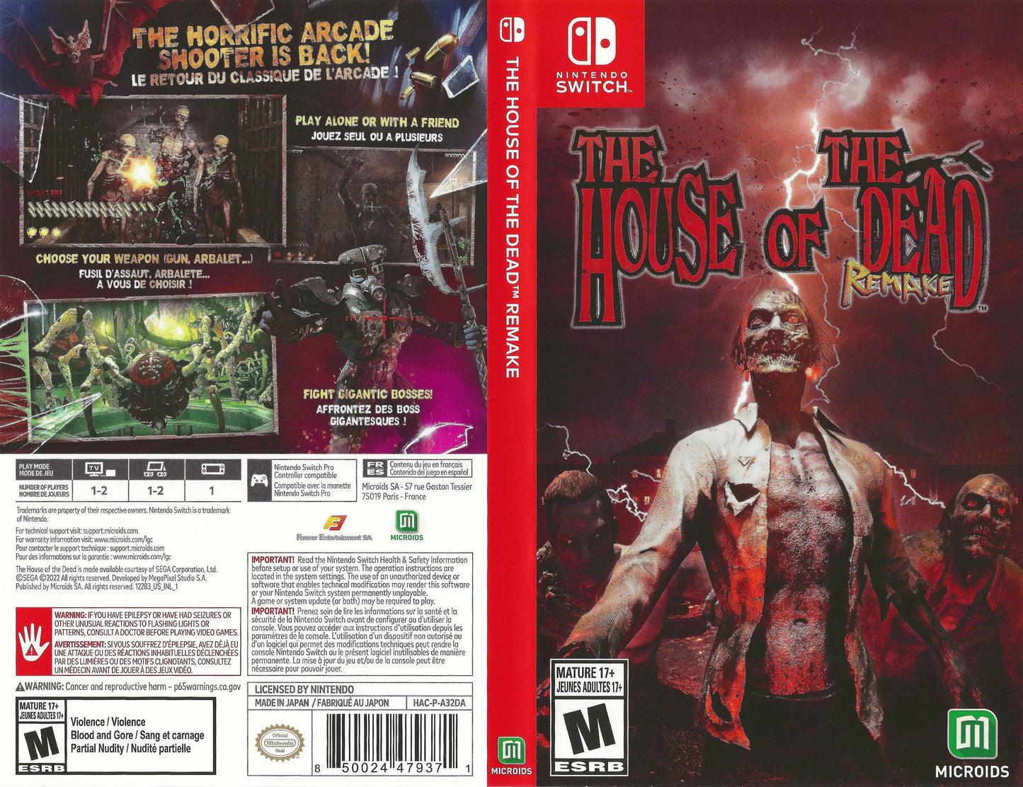 House of the Dead Remake, The Cover Art - WOI Solutions