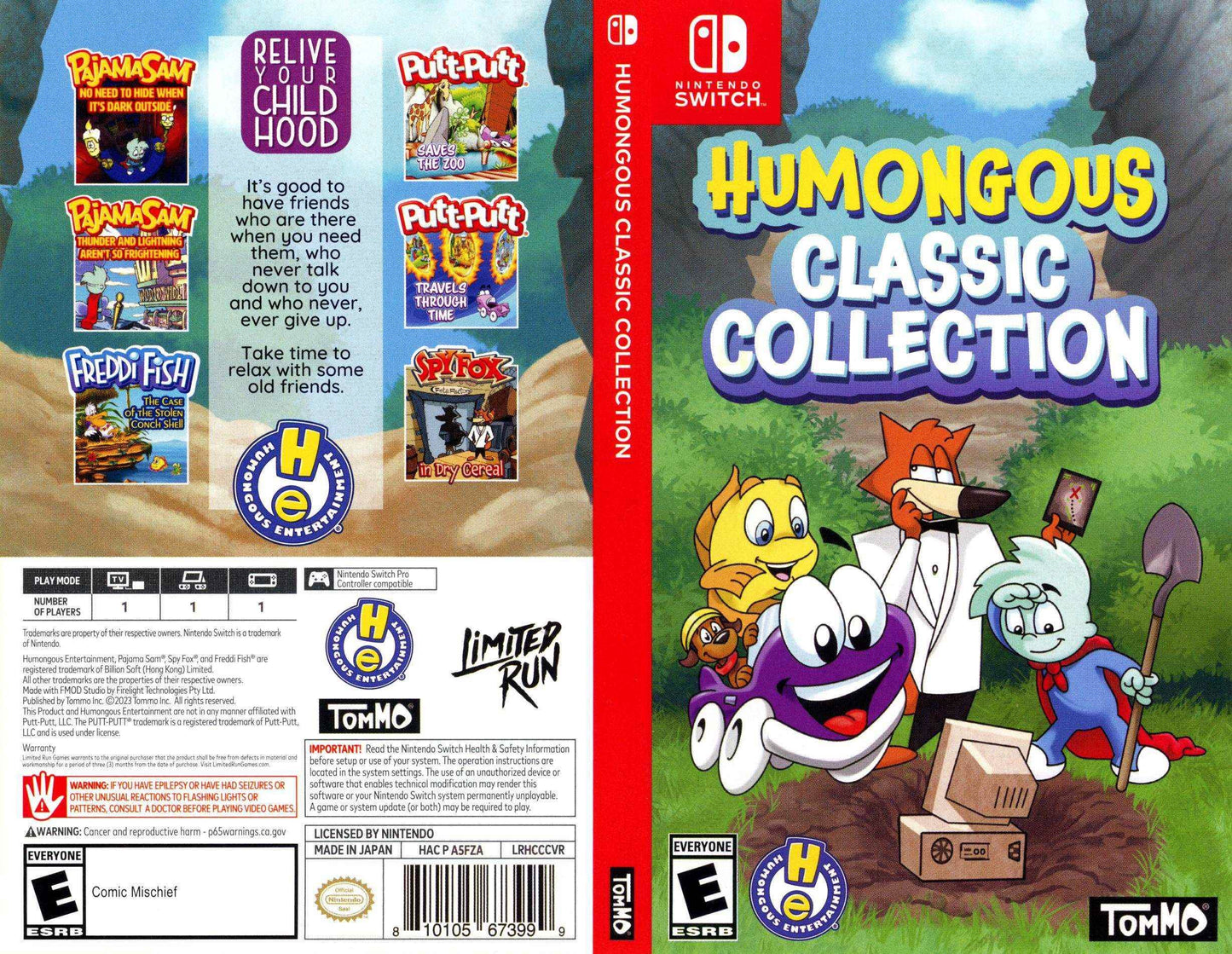 Humongous Classic Collection Cover Art - WOI Solutions