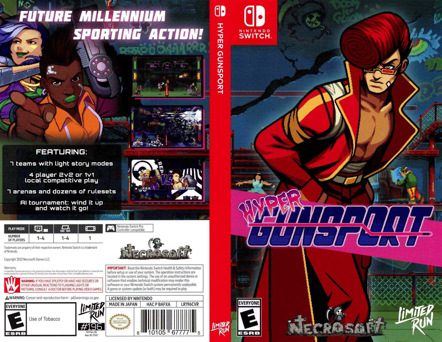 Hyper Gunsport Cover Art - WOI Solutions