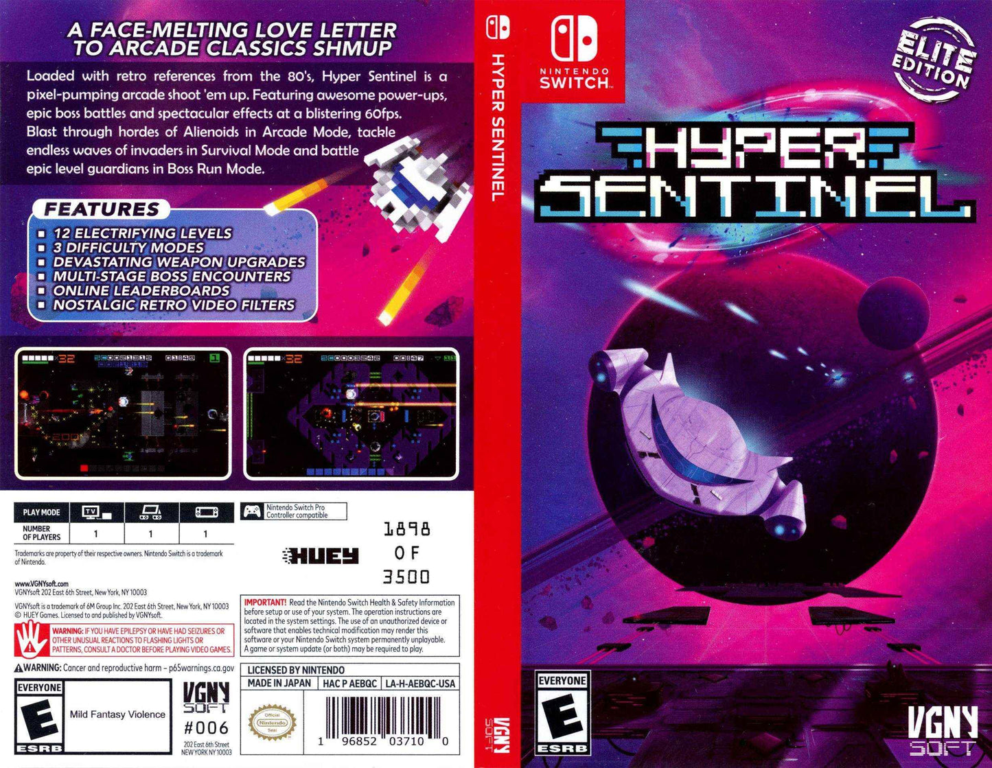 Hyper Sentinel Cover Art - WOI Solutions