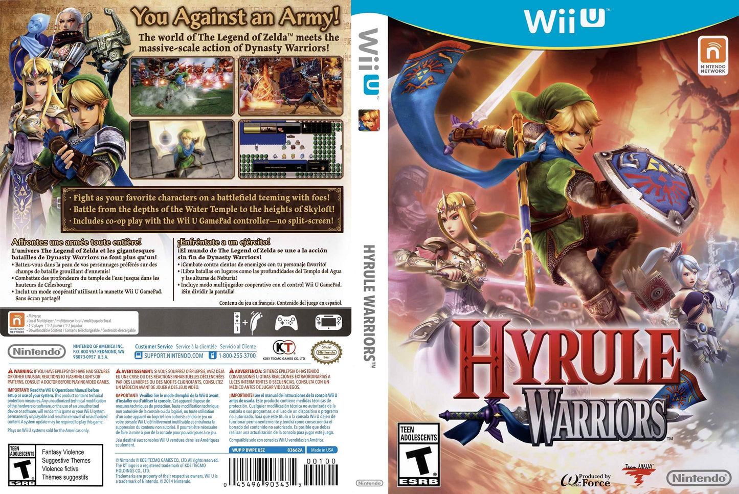 Hyrule Warriors Cover Art - WOI Solutions