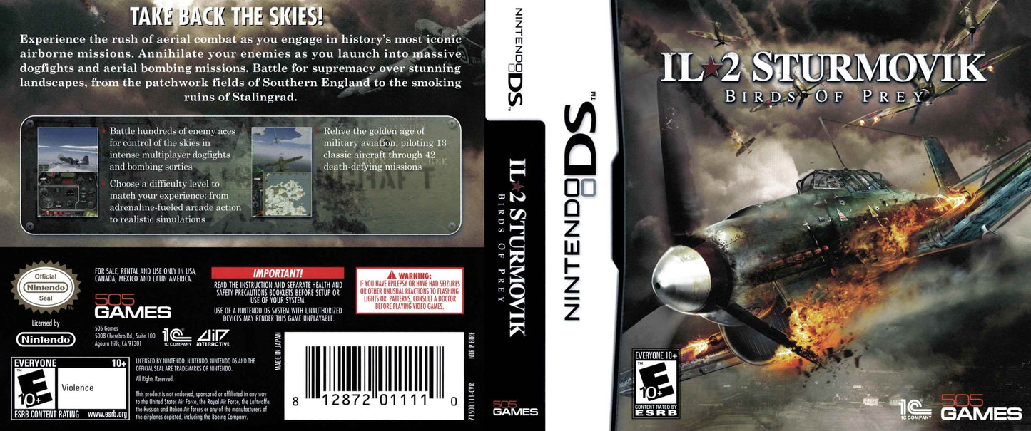 IL-2 Sturmovik Birds of Prey Cover Art - WOI Solutions