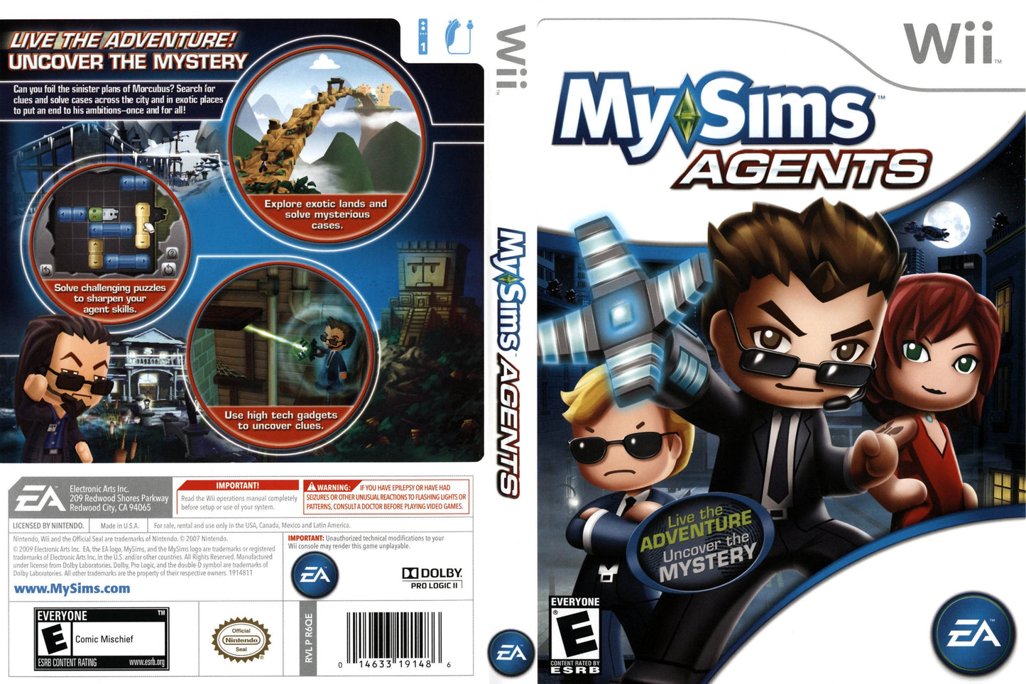 MySims Agents Cover Art - WOI Solutions