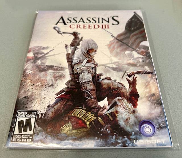 Assassin's Creed III Cover Art & Manual Cover Art - WOI Solutions
