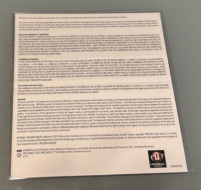 Batman: Arkham Knight Cover Art & Manual Cover Art - WOI Solutions