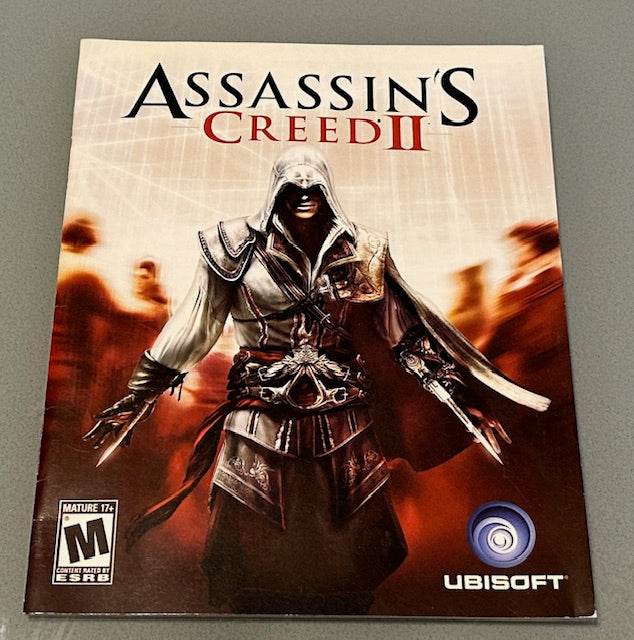 Assassin's Creed II Cover Art & Manual Cover Art - WOI Solutions