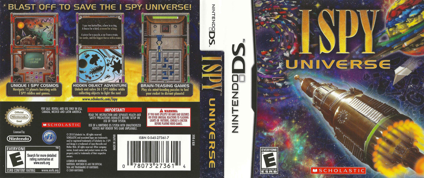 I Spy Universe Cover Art - WOI Solutions